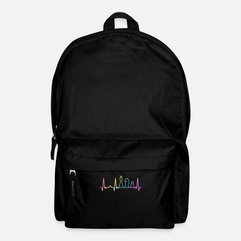 Chess Chess Player Chess Piece - Backpack - black