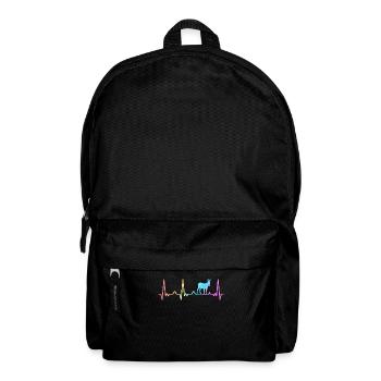 Esel Eselchen Maultier Muli - Rucksack - Schwarz - Vorne