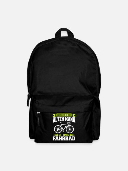 Fahrrad Mountainbike Fahrradfahrer Rad Downhill - Rucksack - Schwarz