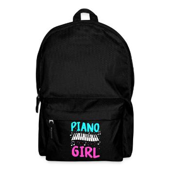 Piano Klavier Pianiste Instrument - Sac à dos - noir - Devant