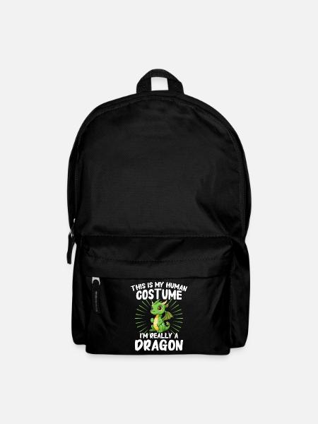 Dragon Mystic Dragon Fantaisie - Sac à dos - noir