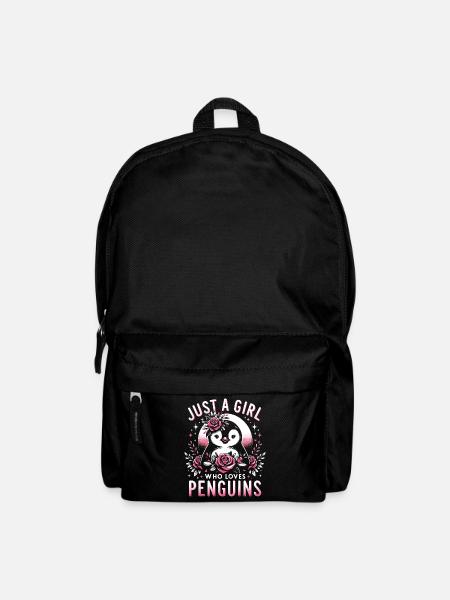 Pinguin Pinguine Tier - Rucksack - Schwarz