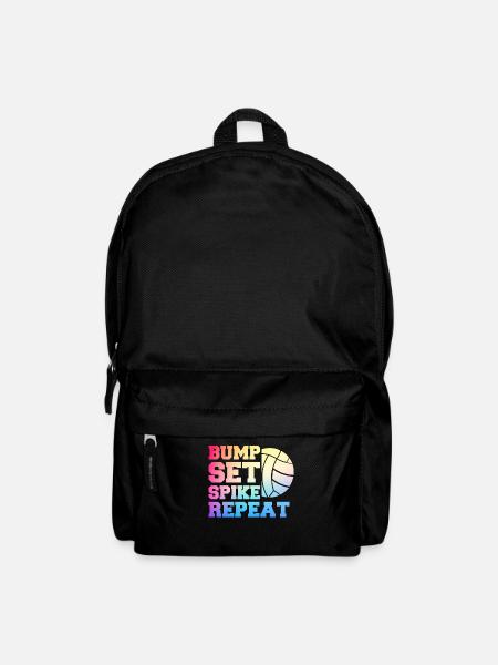 Volleyball Spieler Beach Volleyball Volleyballer S - Rucksack - Schwarz