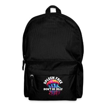 Spleen Removal Splenectomy Surgery Funny Saying - Backpack - black - Front