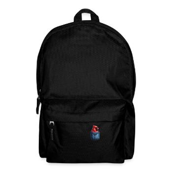Kardinal Rotkardinal Vogel Roter Kardinal - Rucksack - Schwarz - Vorne