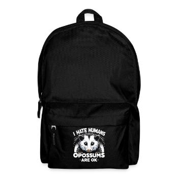 Opossum Possum Animal - Backpack - black - Front