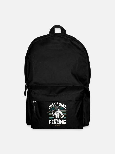 Fechten Fechter - Rucksack - Schwarz