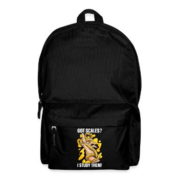 Herpétologie Reptiles Amoureux Serpents Lézards - Sac à dos - noir - Devant