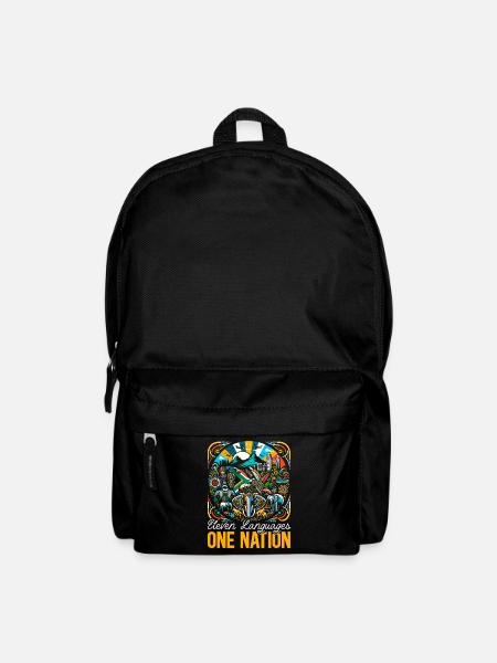 Südafrika Pride Südafrikanische Flagge - Rucksack - Schwarz