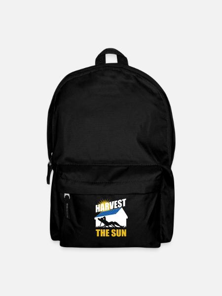 Harvest the sun - Photovoltaik - Solarenergie - Rucksack - Schwarz