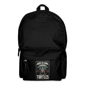 Turtle Sea Turtle Turtle Animal - Backpack - black - Front