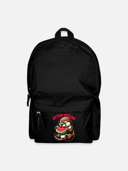 Otter Wortspiel Lustiger Tierhumor Sarkasmus - Rucksack - Schwarz