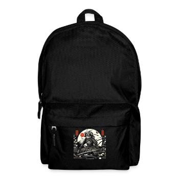 Katzen-Liebhaberin, Japanische Kunst Kitty - Rucksack - Schwarz - Vorne