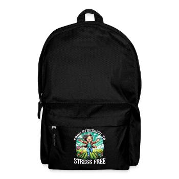 Stress Disorder, Mental Health, - Backpack - black - Front
