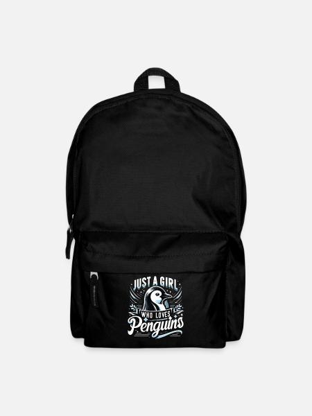 Pinguin Pinguine Tier - Rucksack - Schwarz