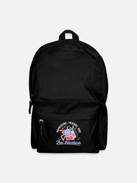 Retour À l’école Vêtements Éducation Enseignants Étudiants - Sac à dos - noir