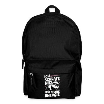 Panda Panda Bear Pandas - Backpack - black - Front