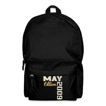 May 2009 Birthday May 2009 Gift May 2009 May - Backpack - black - Front