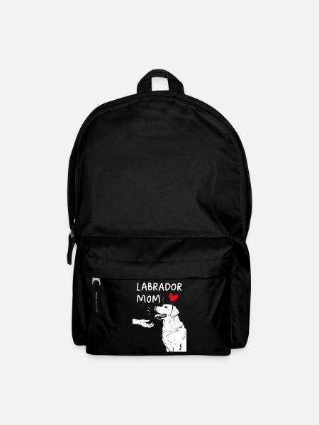 Labrador Hund Hunde - Rucksack - Schwarz