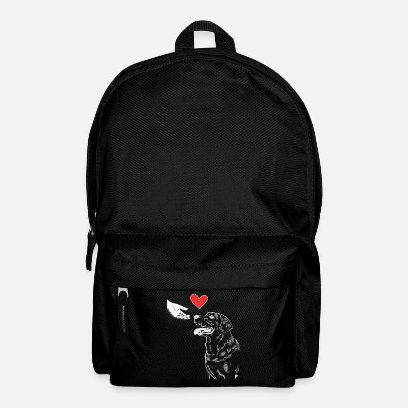 Labrador Hund Hunde - Rucksack - Schwarz