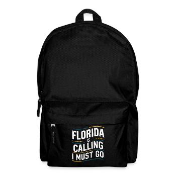 Florida USA Amerika Saat - Rucksack - Schwarz - Vorne