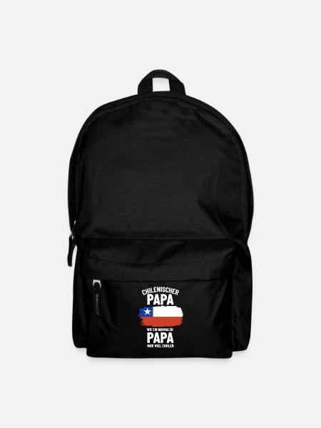 Chilenischer Papa wie ein normaler Papa nur cooler - Rucksack - Schwarz