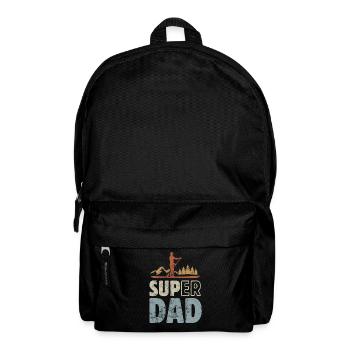 Super Dad - SUP Stand up paddling - Backpack - black - Front