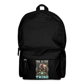 Native American Cherokee-Apache tribe - Backpack - black - Front