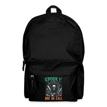 Costume d'Halloween drôle pour docteur docteur - Sac à dos - noir - Devant