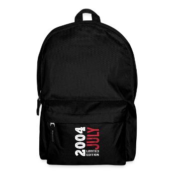 Limited Edition July 2004 Birthday Gift - Backpack - black - Front