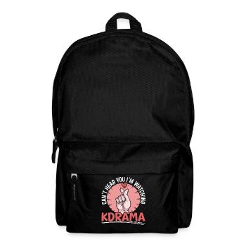 Drôle Kdrama Drame coréen K-drama - Sac à dos - noir - Devant