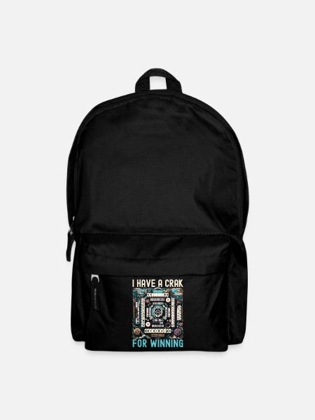Mahjong Player Casino-spiel Mahjongg - Rucksack - Schwarz