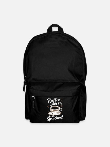 Coffee Coffee Coffee Drinkers Coffee Lovers - Backpack - black