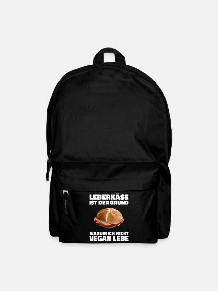 Leberkäs Bayern Leberkas Semmel Fleischkäse - Rucksack - Schwarz