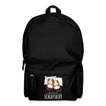 Cochon d’Inde Shorthair Longhair Chiens à crête - Sac à dos - noir - Devant