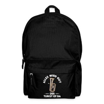 Tuba Tubist Instrument - Backpack - black - Front