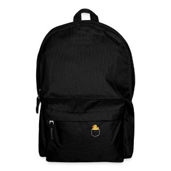 Ente Enten Vogel Tier Quack - Rucksack - Schwarz - Vorne