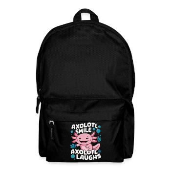 Poisson axolotl - Sac à dos - noir - Devant