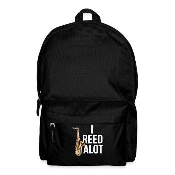 Saxophon Saxofon - Rucksack - Schwarz - Vorne
