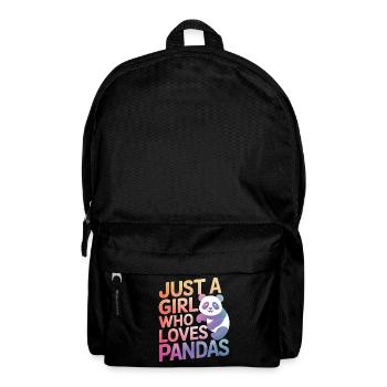 Panda Bear Panda Animal Pandas - Backpack - black - Front