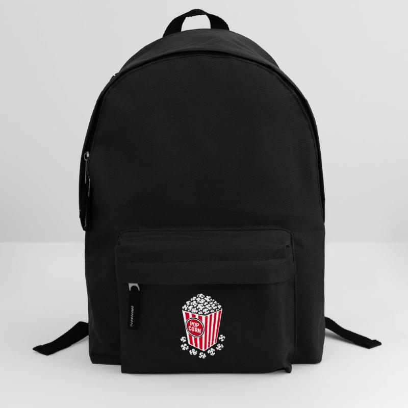 Frisches Popcorn - knusprig, lecker - Geschenk Rucksack
