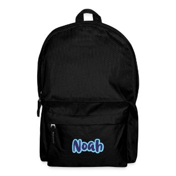 Noah name first name - Backpack - black - Front