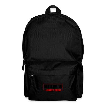 Mallorca Party Crew - Rucksack - Schwarz - Vorne