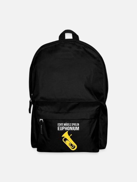 Euphonium - Echte Mädels spielen Euphonium - Rucksack - Schwarz