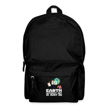 Art artist artist handicraft painting - Backpack - black - Front