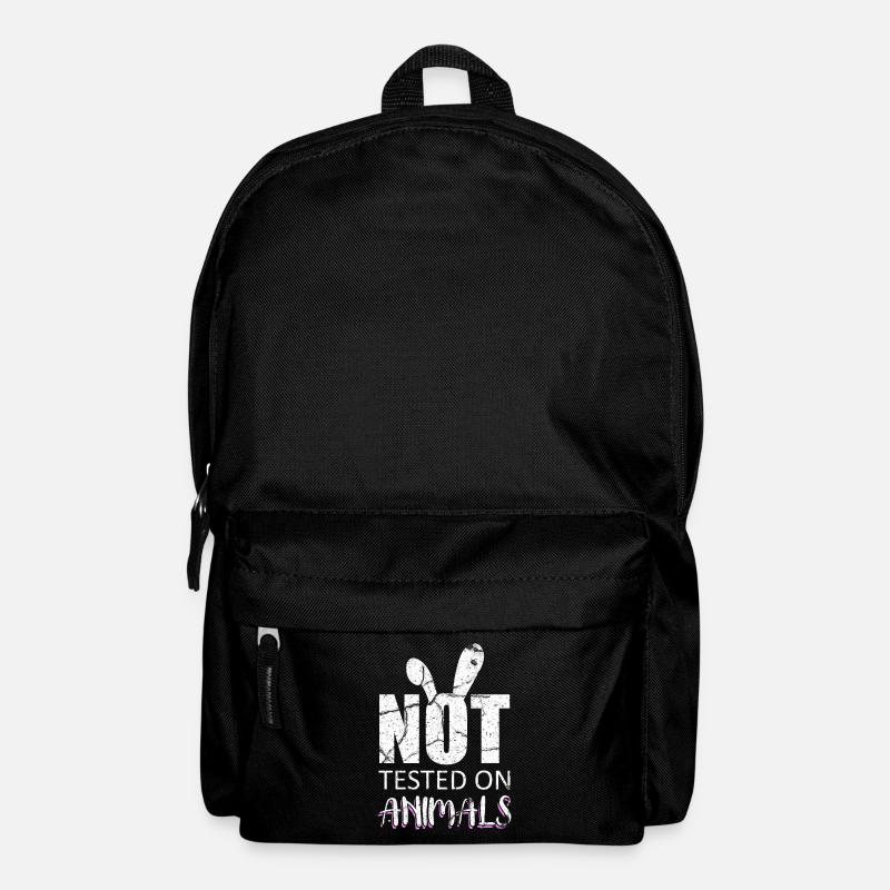 Tierversuche - Rucksack - Schwarz