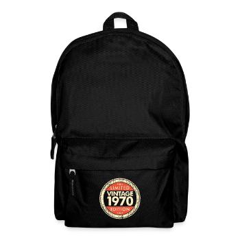 Jahrgang 1970 Januar 50 Jahre Awesome 50 - Rucksack - Schwarz - Vorne