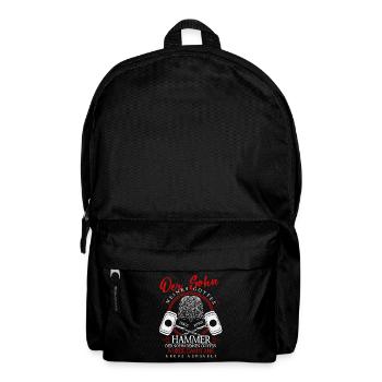 Odin Nordische Mythologie & Wikinger Walhalla - Rucksack - Schwarz - Vorne