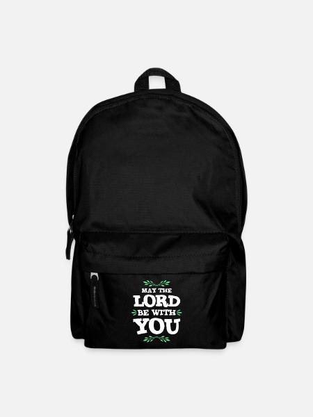 Bibelvers Glaube Jesus - Rucksack - Schwarz