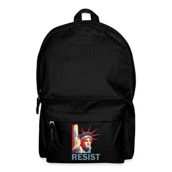 Anti- Resist Freiheitsstatue - Rucksack - Schwarz - Vorne